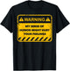 Warning My Sense Of Humor Might Hurt Your Feelings T-Shirt - T-Shirt | Black