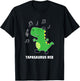 Tap Dance -Tapasaurus Rex-Dinosaur Recital Gift T-Shirt - T-Shirt | Black