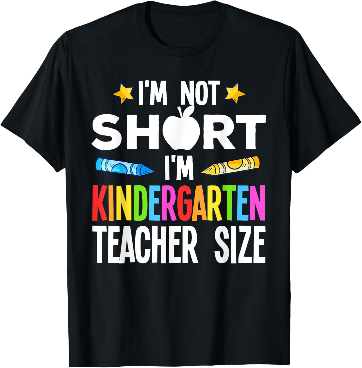 Cool Kindergarten Teacher Art Women Preschool Kinder T-Shirt - T-Shirt | Black