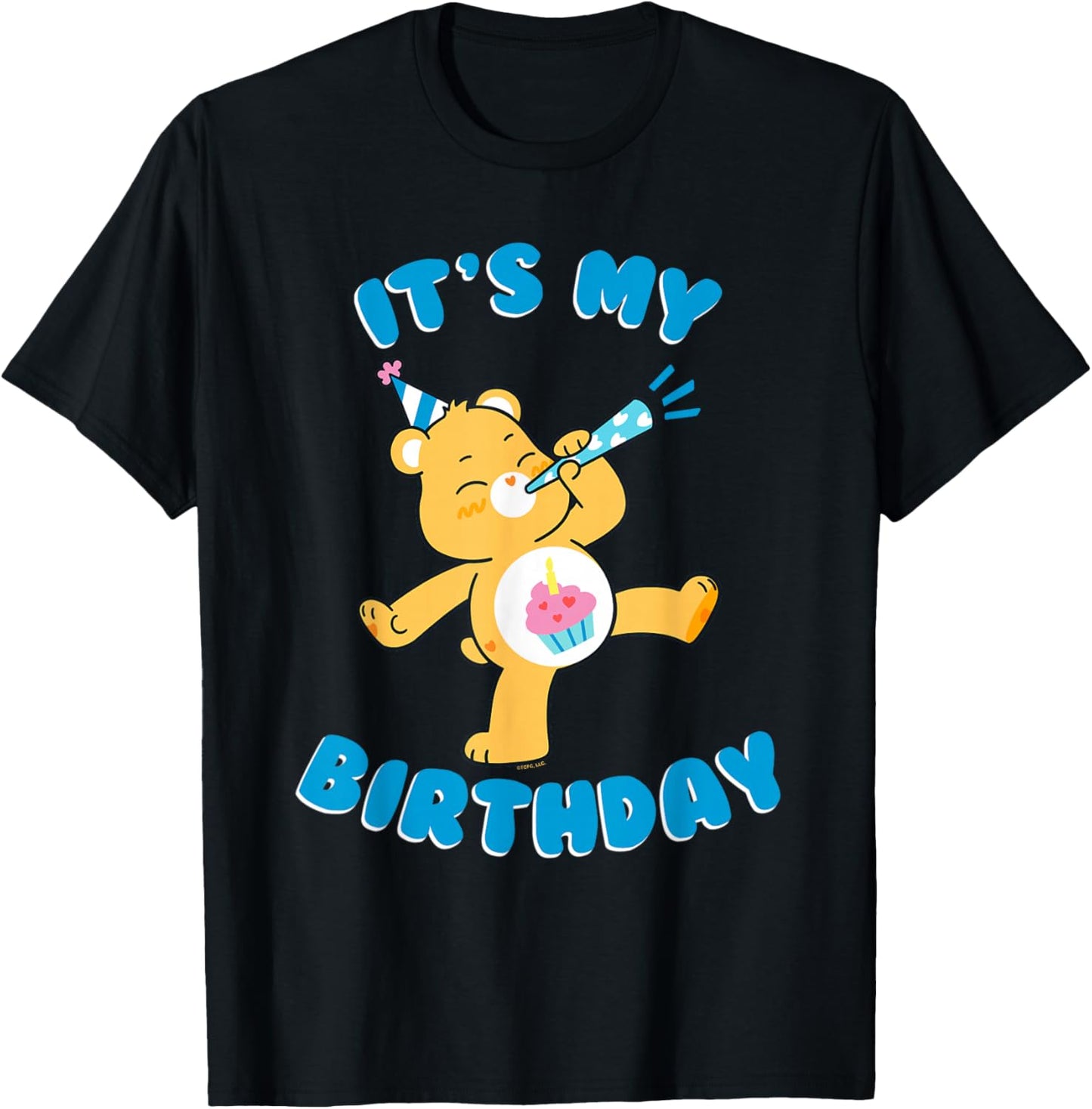 Care Bears: Unlock the Magic Birthday Bear, It's My Birthday T-Shirt - T-Shirt | Black