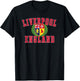 Liverpool England Crest T-Shirt - T-Shirt | Black