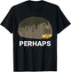 Seal With Hands Crossed Perhaps Cute Seal Dank Meme T-Shirt - T-Shirt | Black