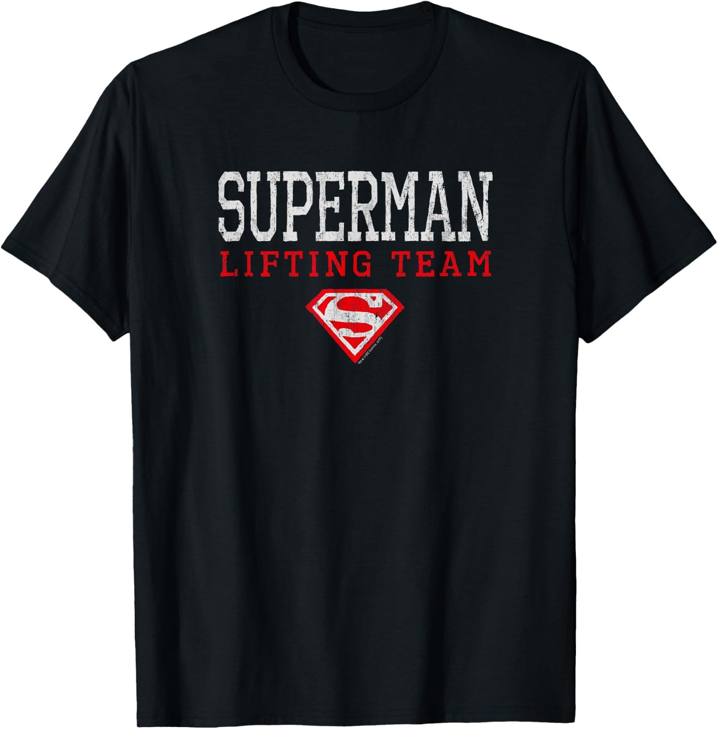 Superman Lifting Team T-Shirt - T-Shirt | Black