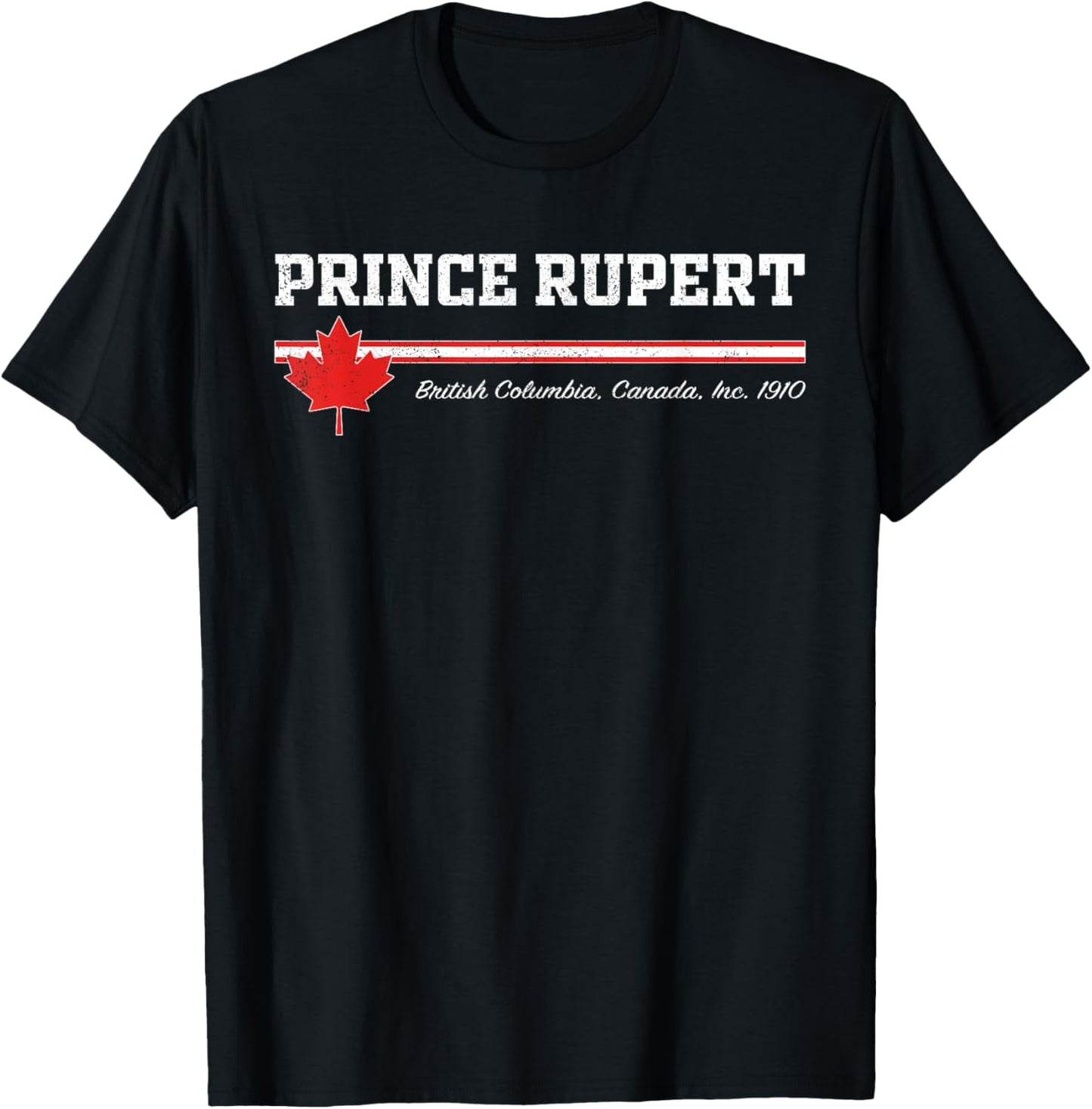 Prince Rupert Canada T-Shirt - T-Shirt | Black