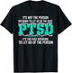 PTSD Awareness PTSD Awareness Teal Ribbon Small T-Shirt - T-Shirt | Black