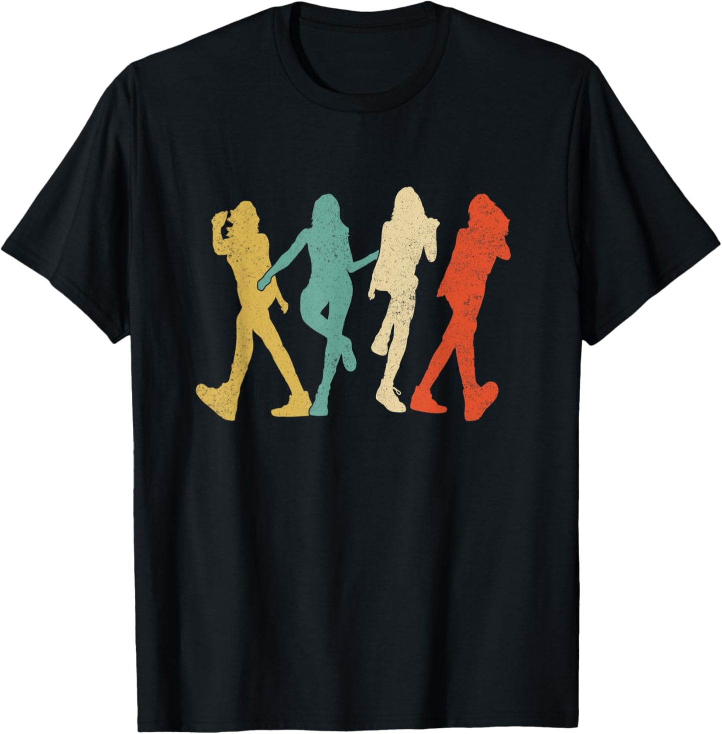 Shuffle Dance Running Man Shuffling X Dancer Step Pocket T-Shirt - T-Shirt | Black