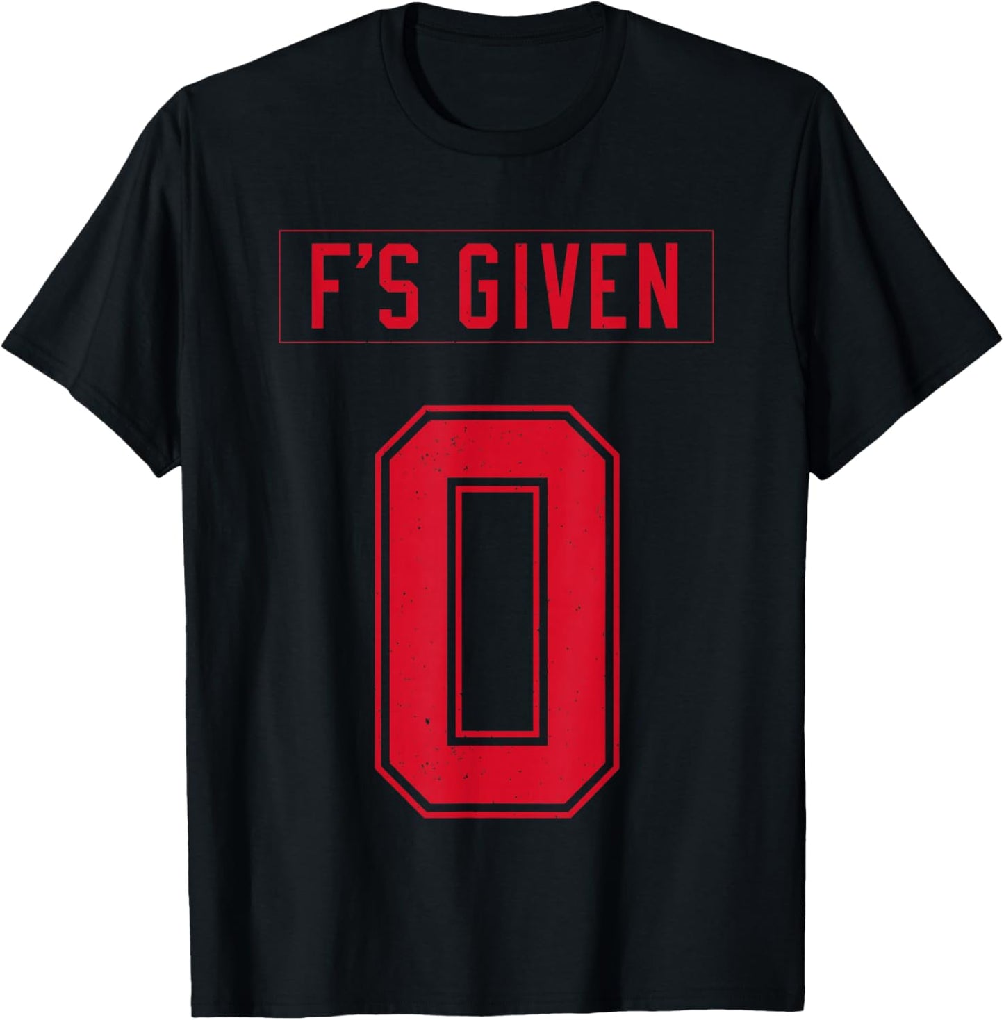 Zero Fs Given T-Shirt - T-Shirt | Black