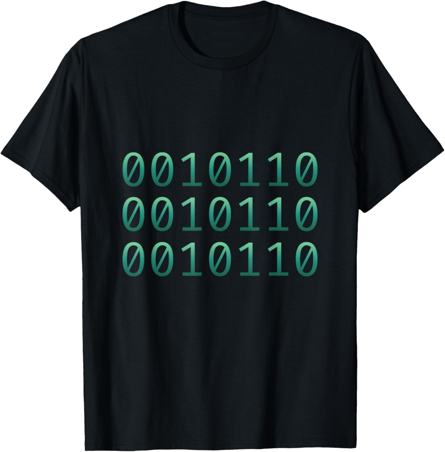 0010110 T-Shirt - T-Shirt | Black