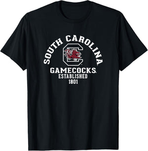 South Carolina Gamecocks Wondrous Black Officially Licensed T-Shirt - T-Shirt | Black