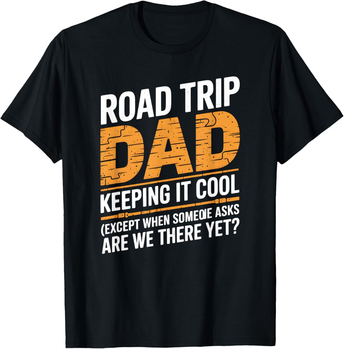 Road Trip Dad Keeping It Cool Fathers Day Family Matching T-Shirt - T-Shirt | Black