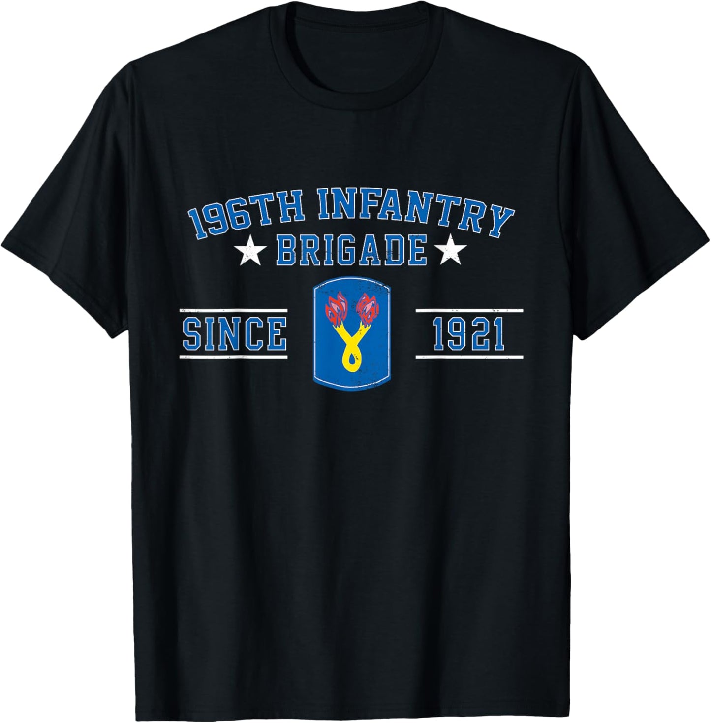 196th Infantry Brigade Veteran Military Father Day Christmas T-Shirt - T-Shirt | Black