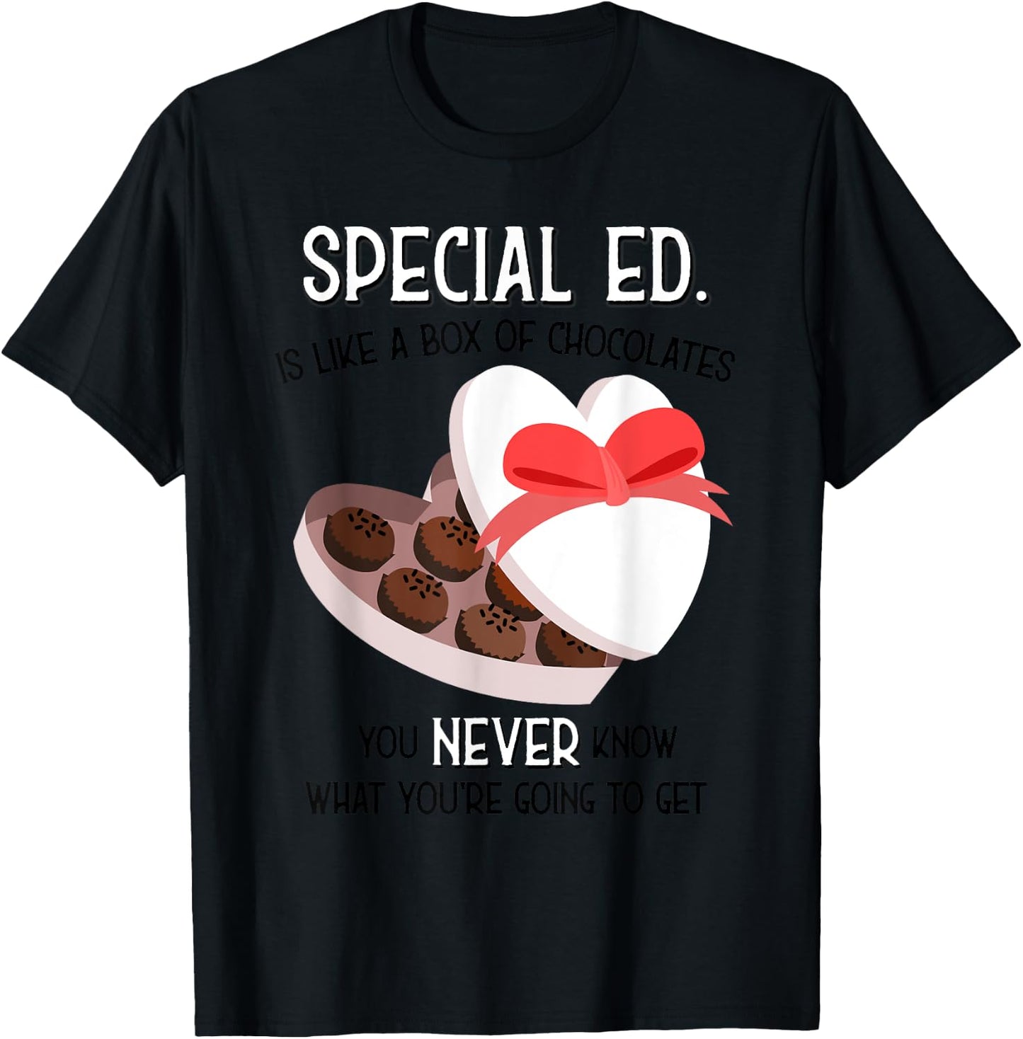 Special Ed School Teacher T shirt Valentine s Day Gift Kids T-Shirt - T-Shirt | Black