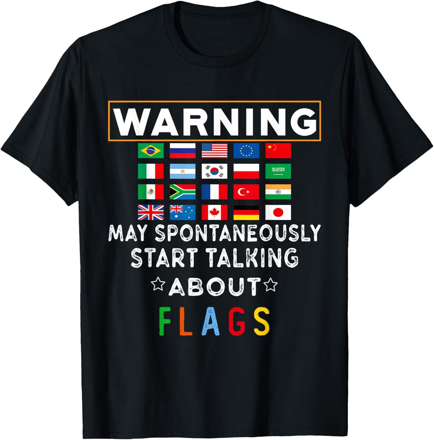 Love Flag Collector Vexillology - Vexillologist Gift T-Shirt - T-Shirt | Black