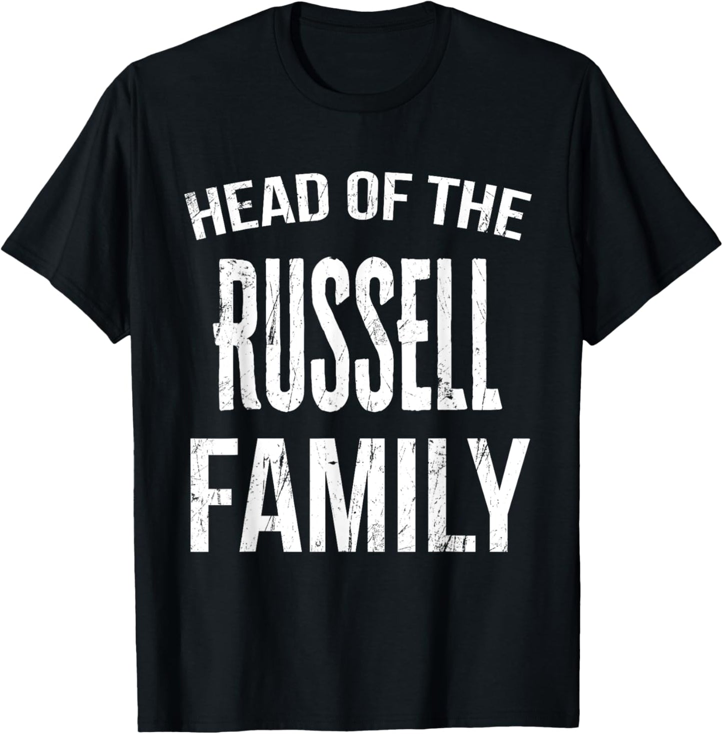 Head Of The Russell Family Reunion T-Shirt - T-Shirt | Black