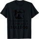 Never Underestimate An Old Man With A Bulldog T-Shirt - T-Shirt | Black