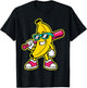 Banana Funny Cartoon Kids Youth Boys Girls T-Shirt - T-Shirt | Black