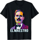 Pedro Albizu Campos Puerto Rico El Maestro Resiste Pop Art T-Shirt - T-Shirt | Black