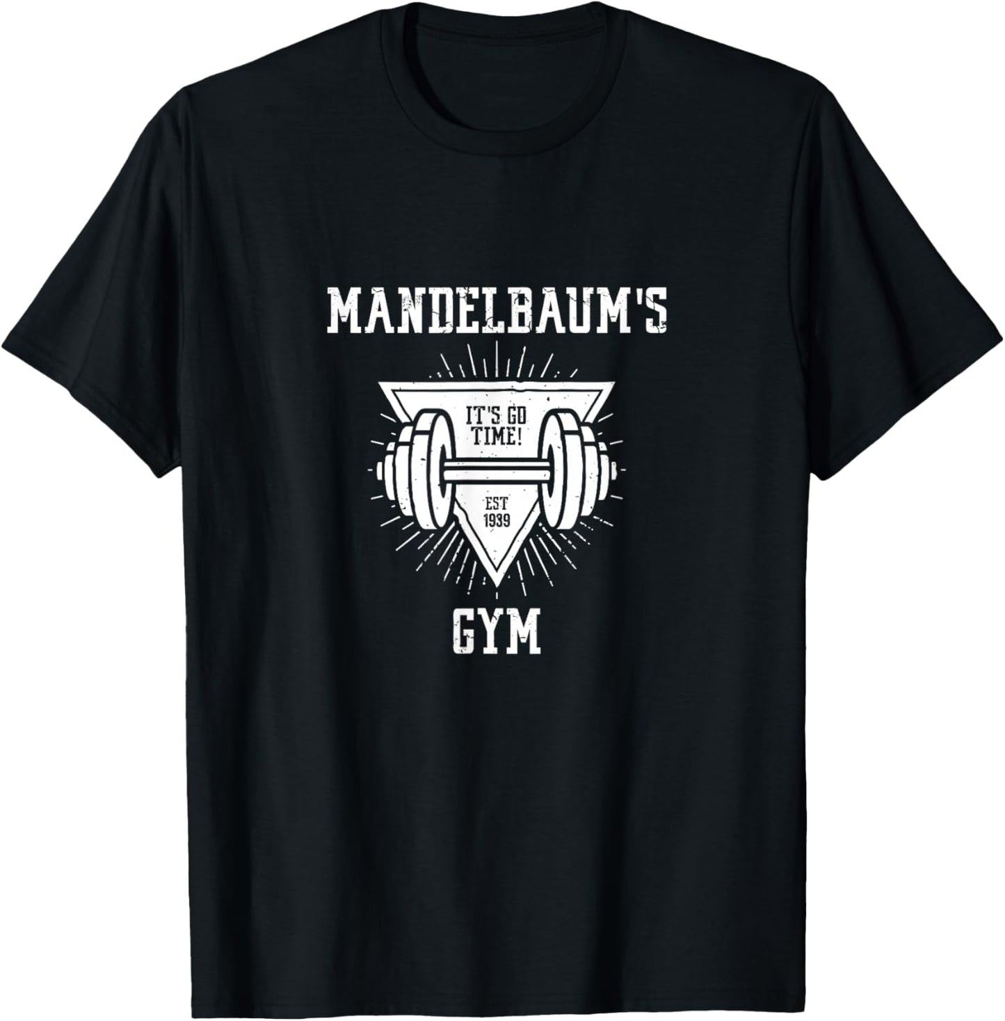Mandelbaum's Gym T-Shirt - T-Shirt | Black