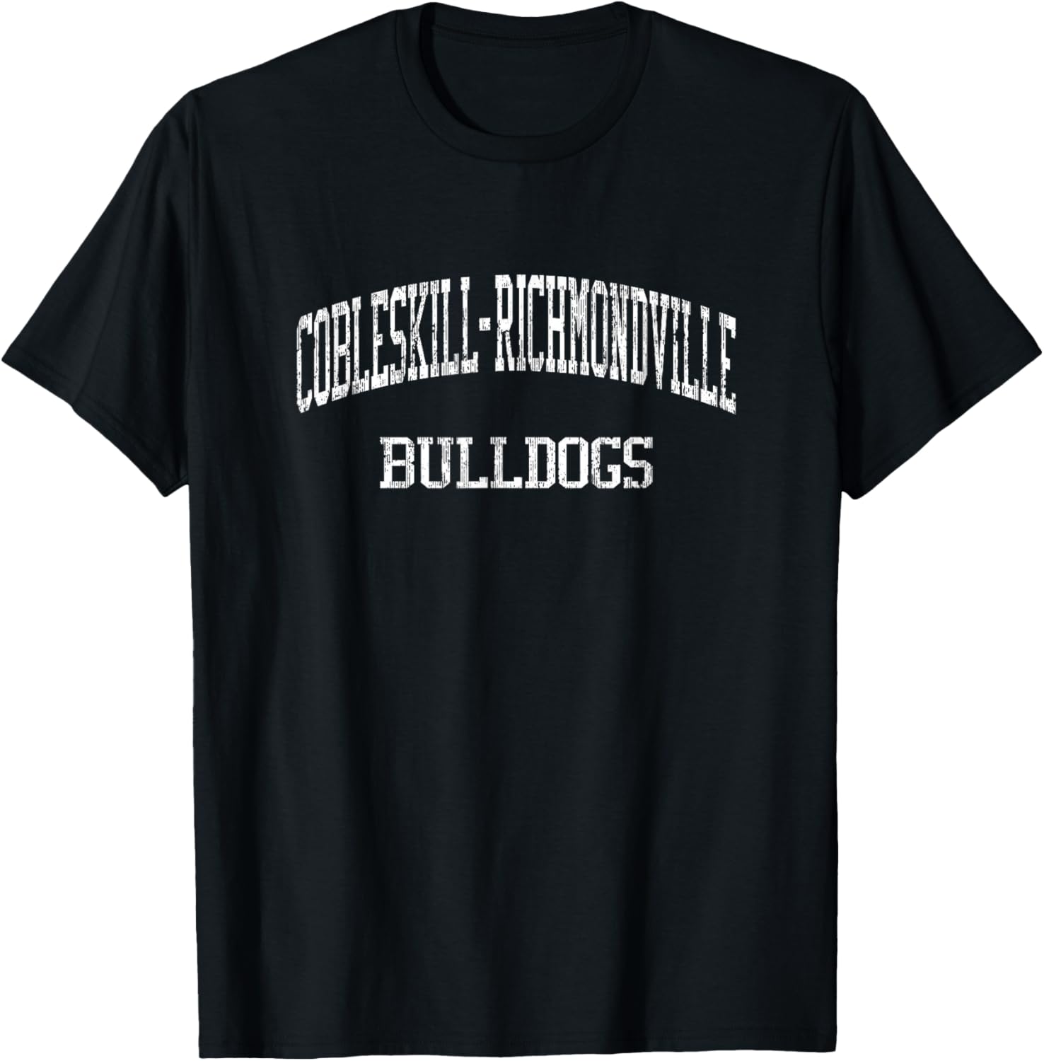Cobleskill-Richmondville High School HS Richmondville NY Vin T-Shirt - T-Shirt | Black