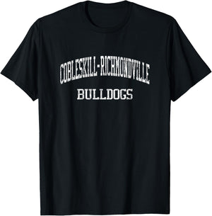 Cobleskill-Richmondville High School HS Richmondville NY Vin T-Shirt - T-Shirt | Black
