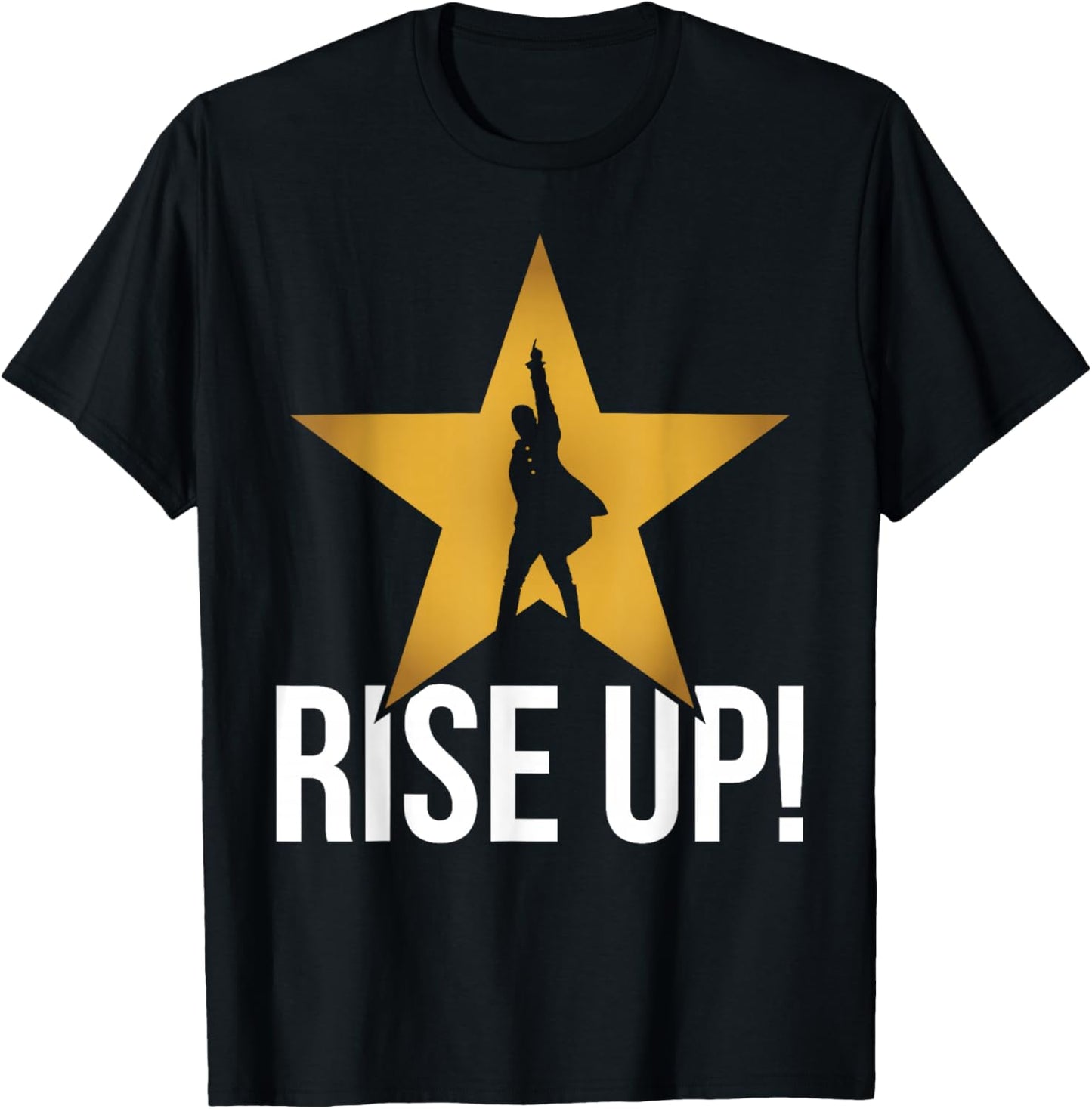 Rise Up Musical Theatre Nerd Musical Broadway Theater Geek T-Shirt - T-Shirt | Black