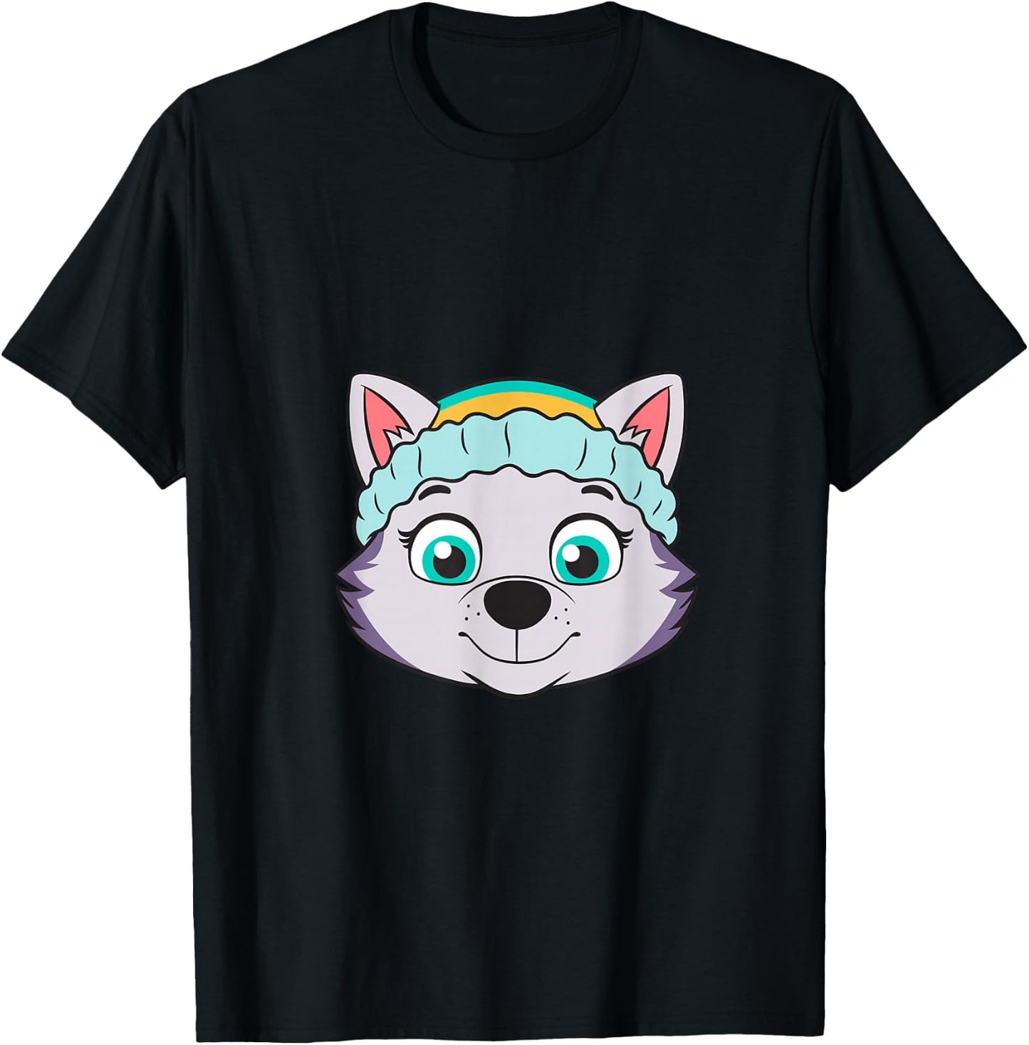 Skye Paw Patrol Face T-Shirt - T-Shirt | Black
