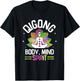 Body Mind Spirit Qigong Chinese Meditation T-Shirt - T-Shirt | Black
