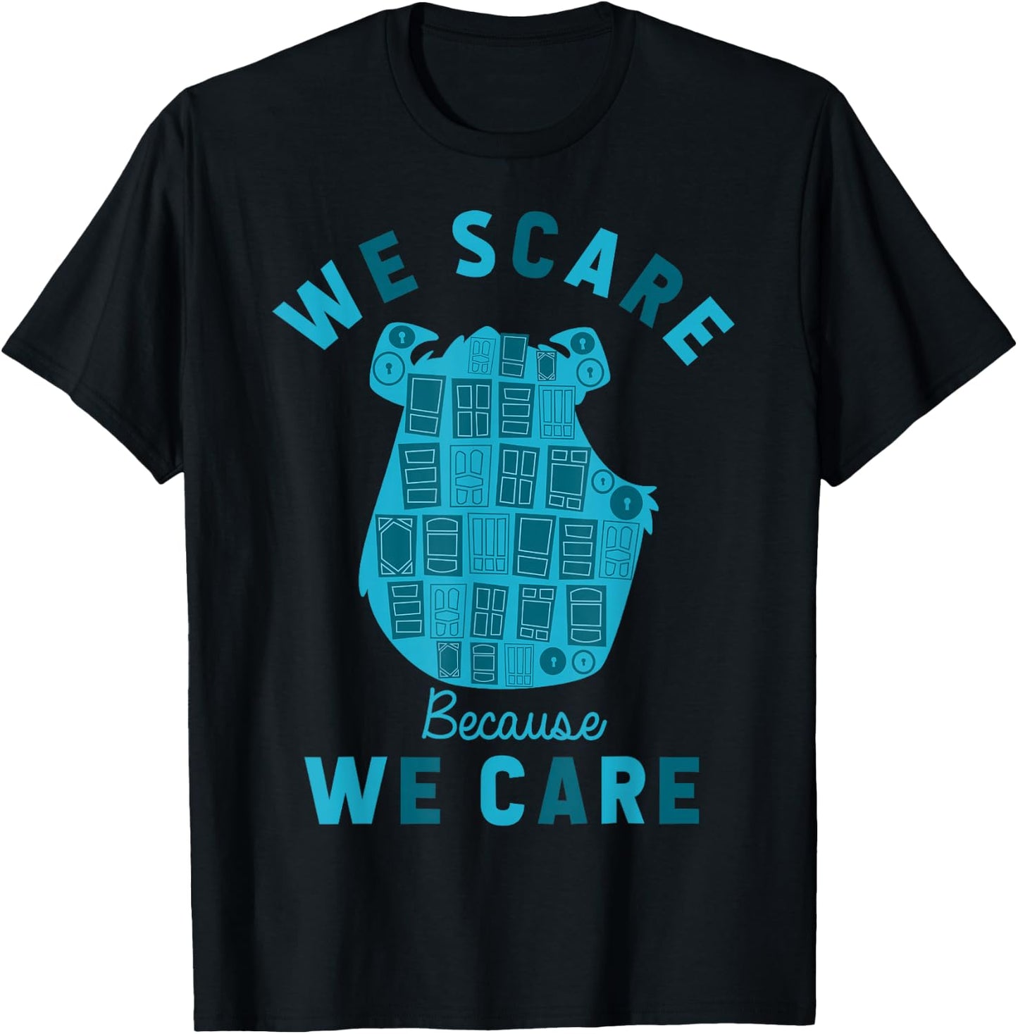 Disney Pixar Monsters University Sulley Scare T-Shirt - T-Shirt | Black
