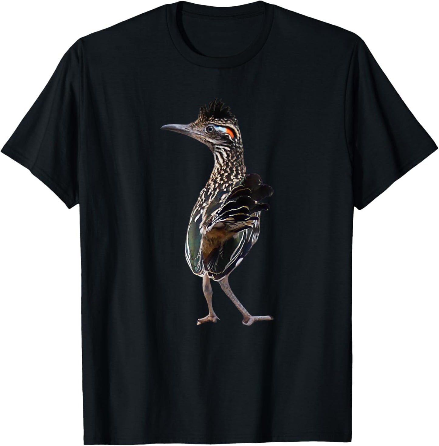 Roadrunner Bird Shirt Roadrunner Bird Ornithology T-Shirt - T-Shirt | Black