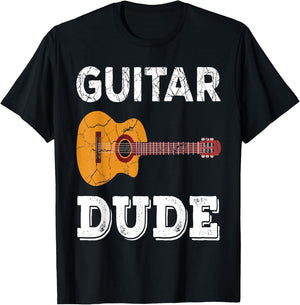 Guitar Dudes Classical T-Shirt - T-Shirt | Black