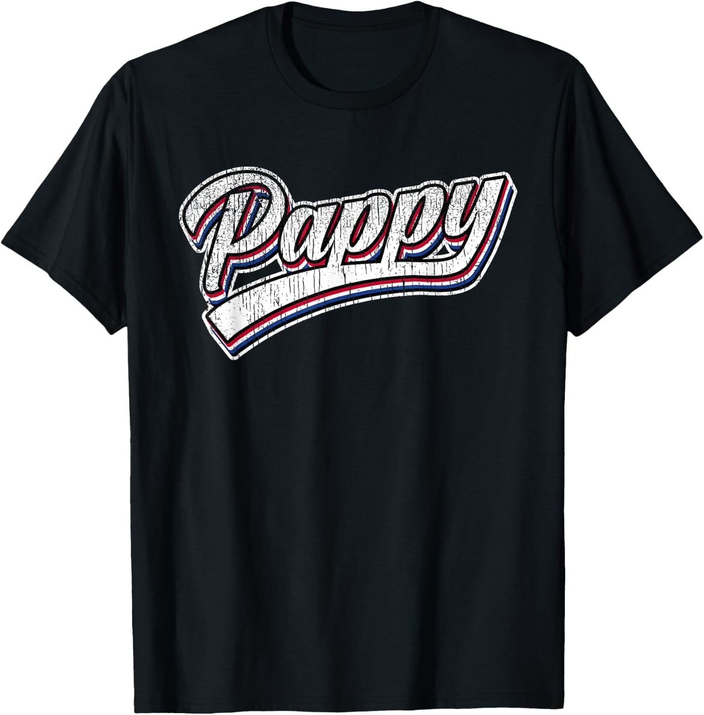 Patriotic Pappy Gift Grandpa Called Pappy T-Shirt - T-Shirt | Black