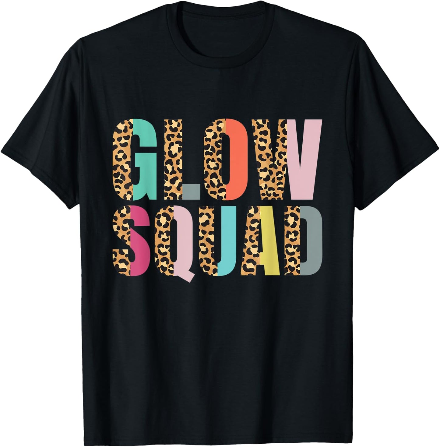 Glow Squad Glowing Skin Esthetician Skincare T-Shirt - T-Shirt | Black