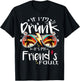 If I'm Drunk It's My Friend's Fault Summer Bestie Sunglasses Women T-Shirt - T-Shirt | Black