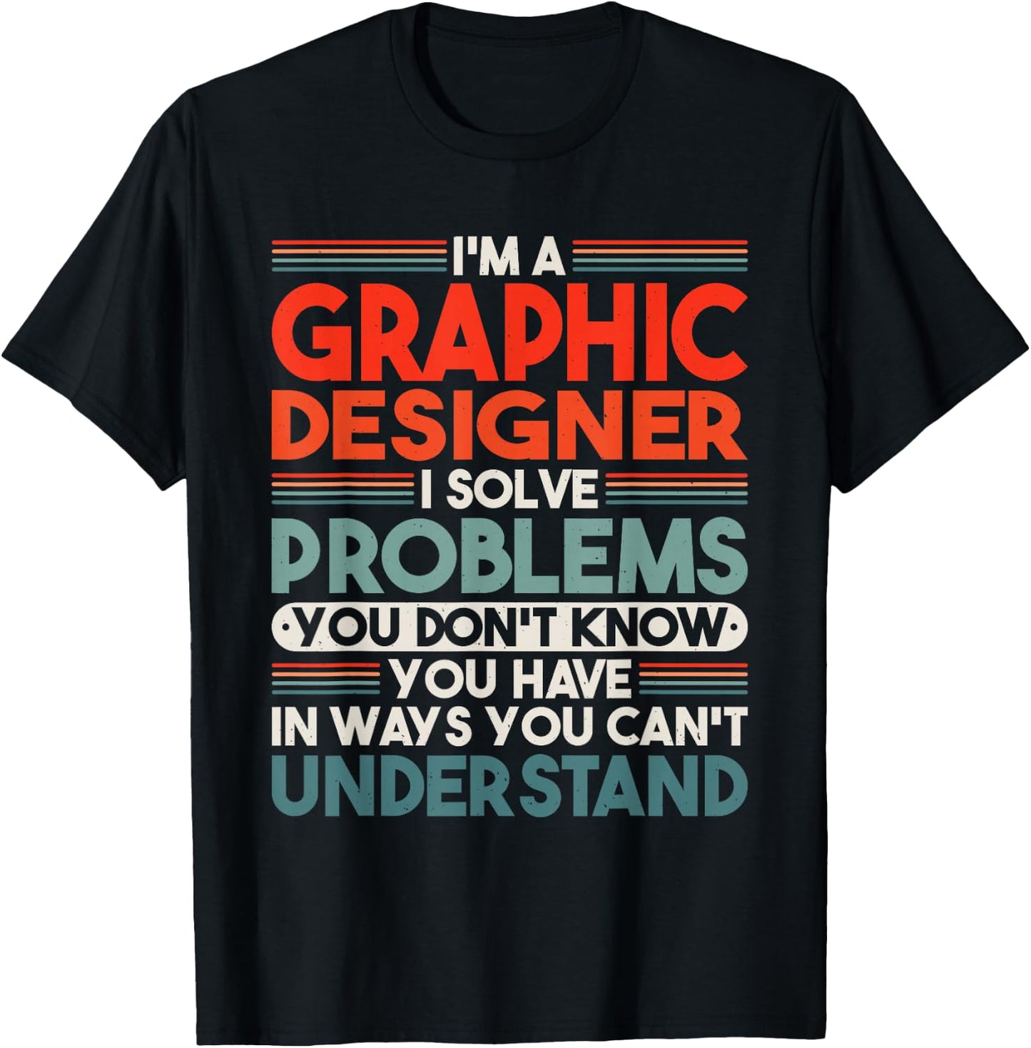 Graphic Designer T-Shirt - T-Shirt | Black