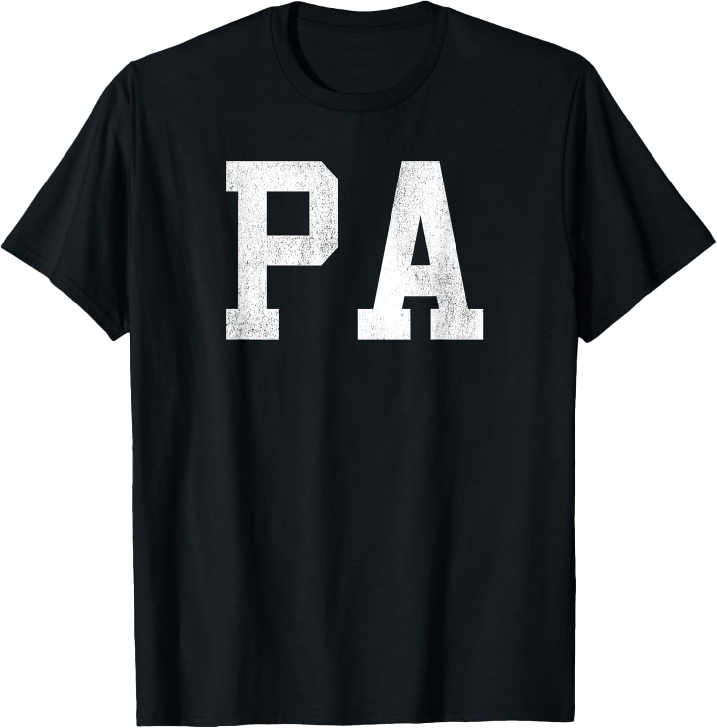 Pa - Classic Bold Font Father's Day Pa T-Shirt - T-Shirt | Black