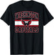 Washington Capitals Stripe Navy Officially Licensed T-Shirt - T-Shirt | Black