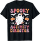 Spooky Activity Director Halloween Activity Coordinator T-Shirt - T-Shirt | Black