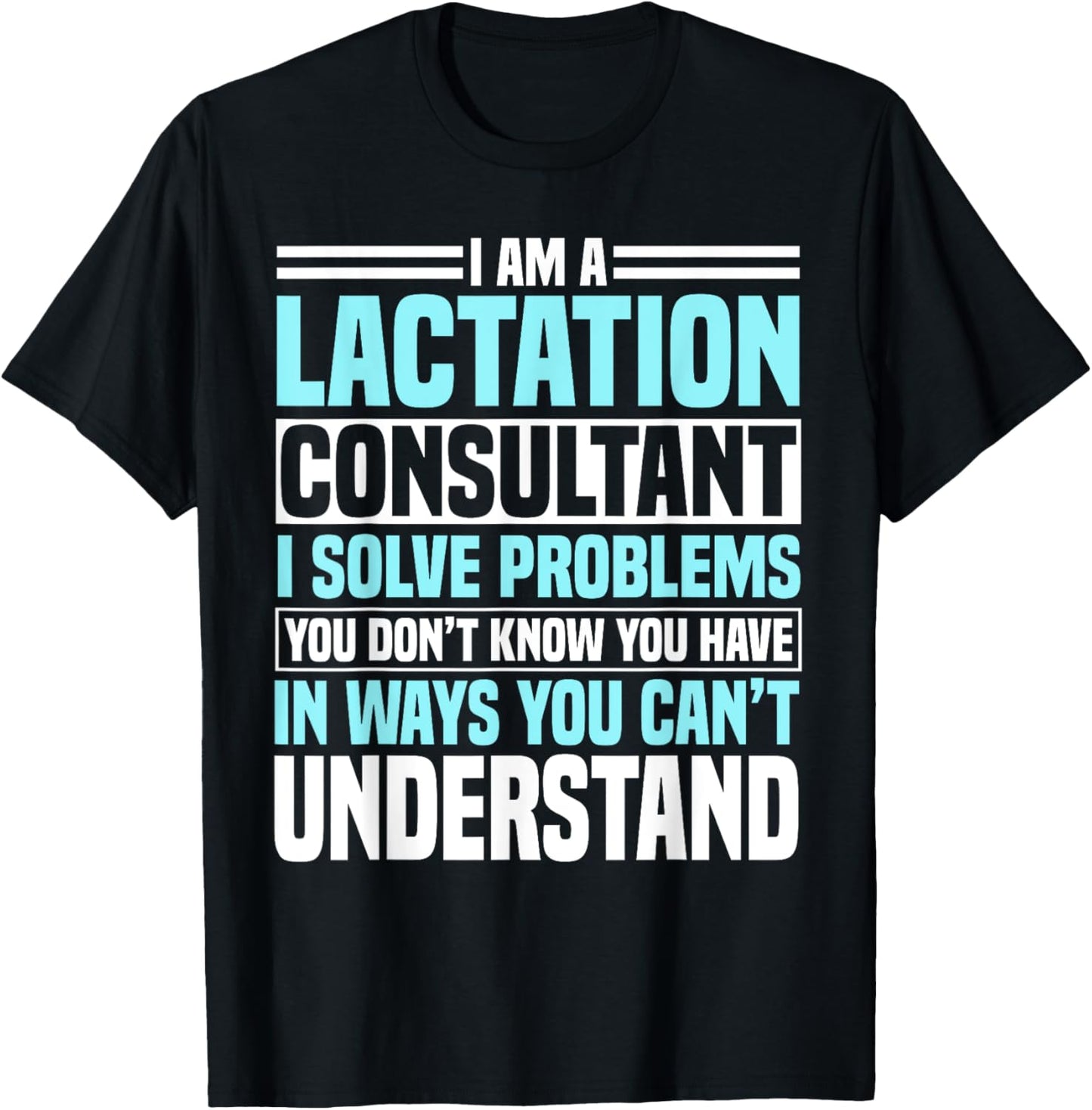 Lactation Consultant CLC Specialist Breastfeeding IBCLC T-Shirt - T-Shirt | Black