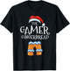 Gamer Gingerbread Family Matching Group Christmas Gift T-Shirt - T-Shirt | Black