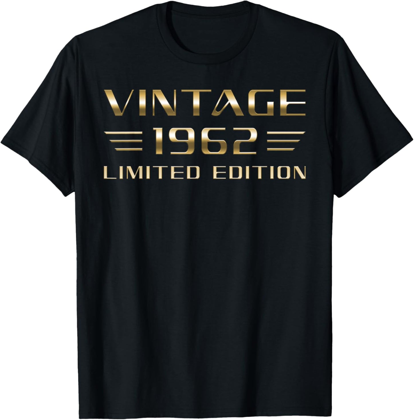 Vintage 1962 Limited Edition Classic Car 64th Birthday T-Shirt - T-Shirt | Black