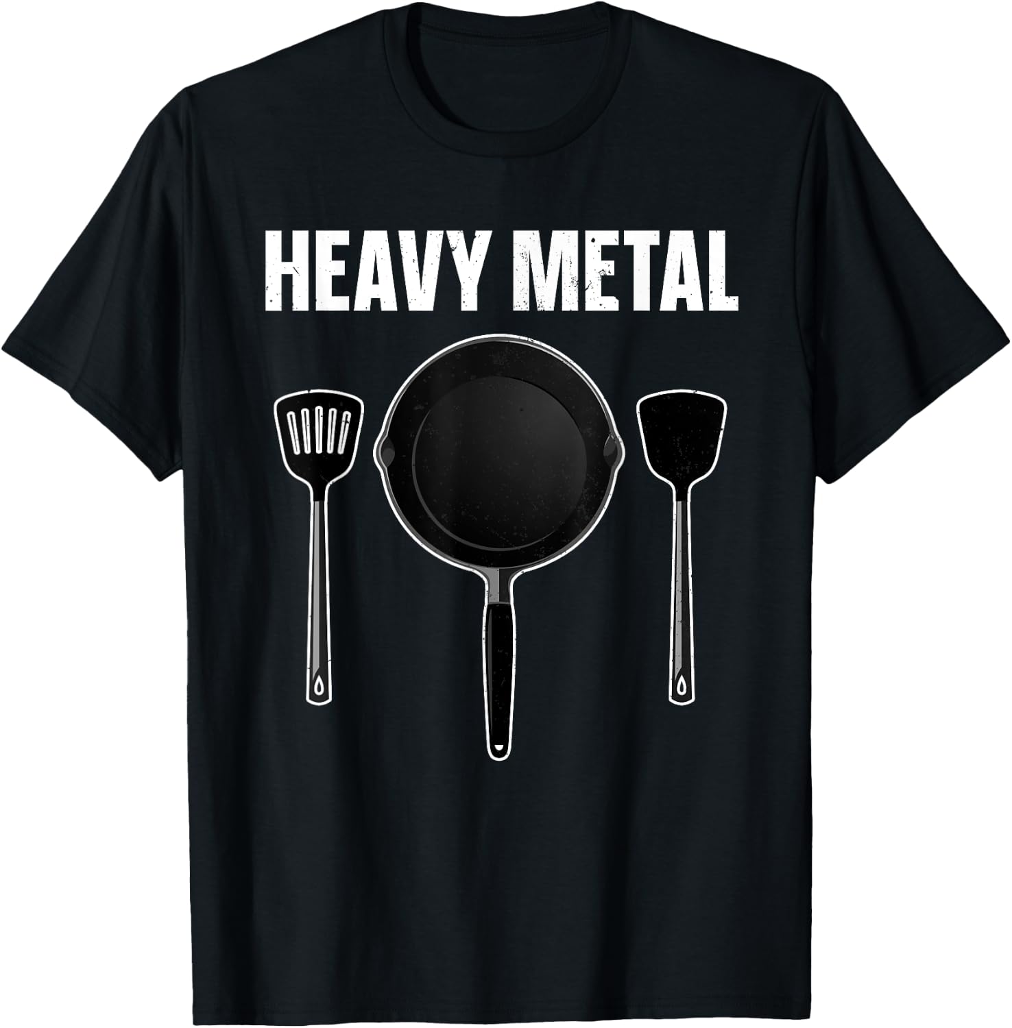 Funny Chef Design Women Cook Cookware Culinary Chef T-Shirt - T-Shirt | Black