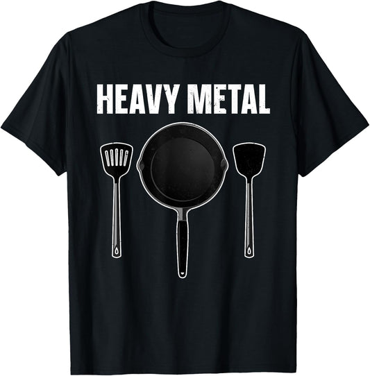 Funny Chef Design Women Cook Cookware Culinary Chef T-Shirt - T-Shirt | Black