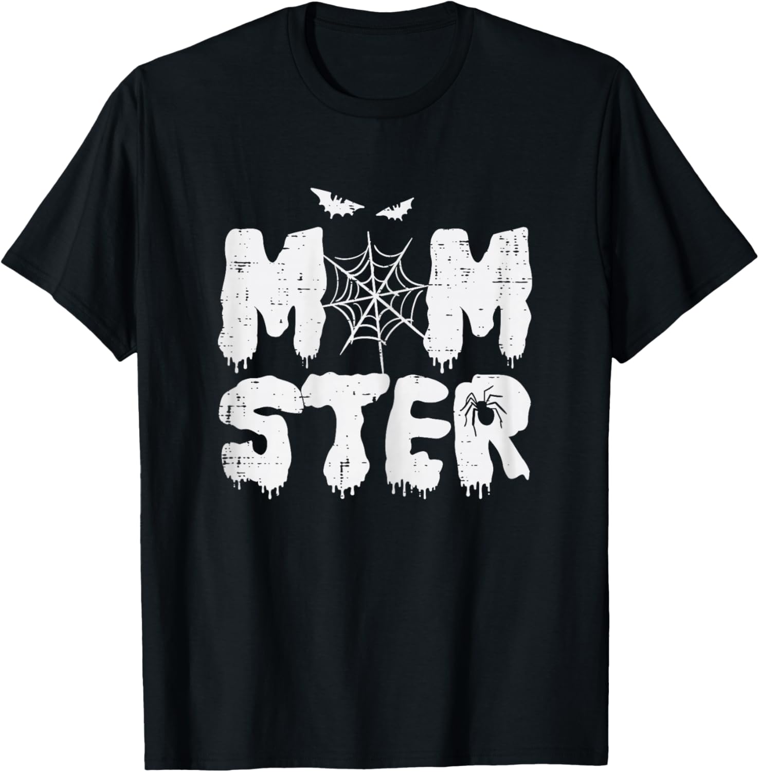 Halloween Mom Monster Momster Fun Mama Costume Family Women T-Shirt - T-Shirt | Black