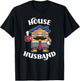 SAHD Apparel Co House Husband Design For Stay At Home Dad T-Shirt - T-Shirt | Black