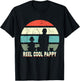 reel cool Pappy fisherman grandpa father's day Fishing gifts T-Shirt - T-Shirt | Black