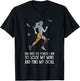 And into the forest I run to lose my mind girl running woman T-Shirt - T-Shirt | Black