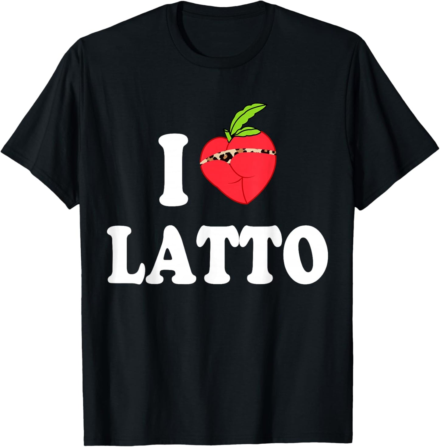 I Love Latto I Heart Latto T-Shirt - T-Shirt | Black