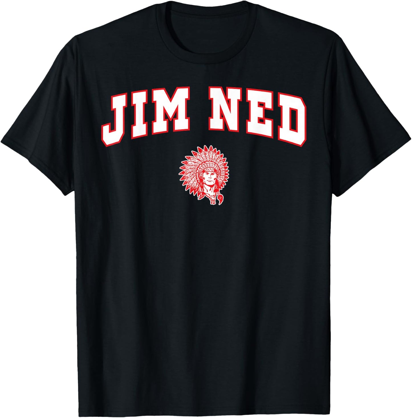 Jim Ned High School Indians C2 T-Shirt - T-Shirt | Black