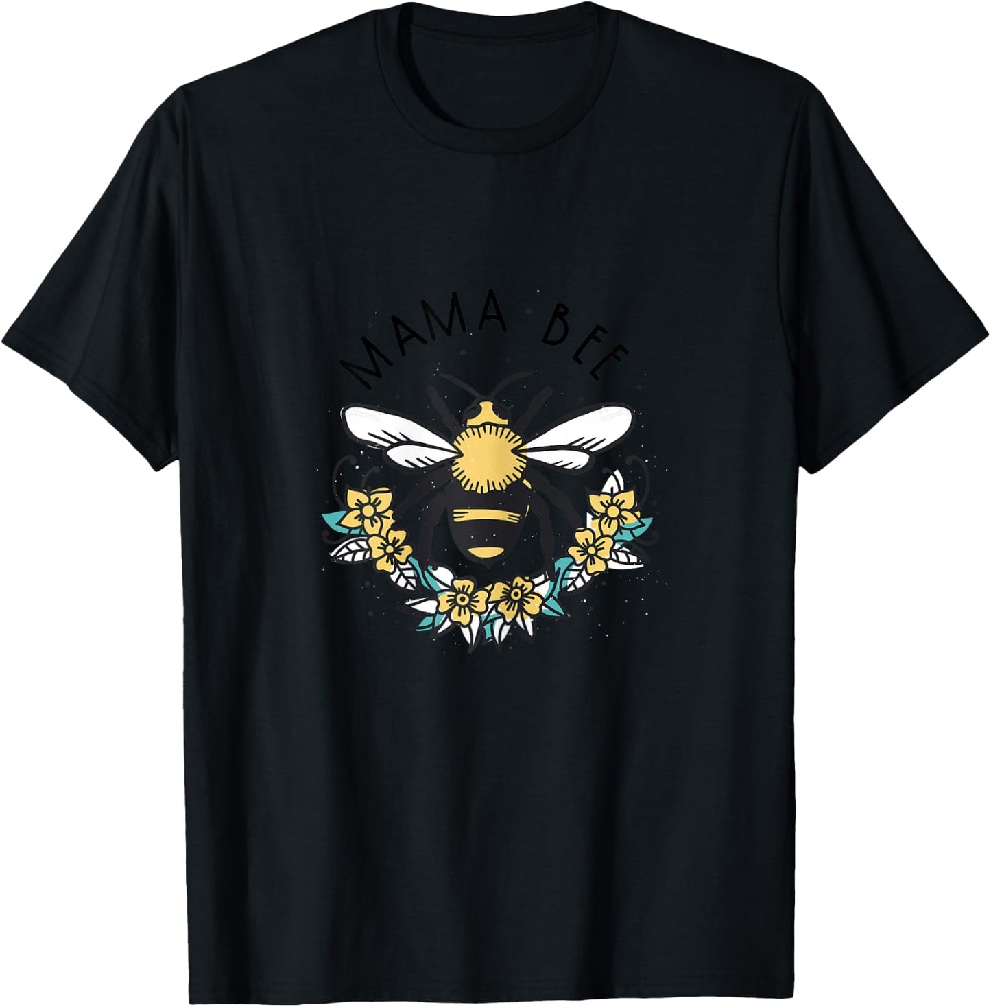 Mama Bee Honey Beekeeper T-Shirt - T-Shirt | Black
