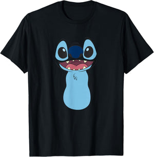 Disney Lilo & Stitch Halloween Costume Big Stitch Face T-Shirt - T-Shirt | Black